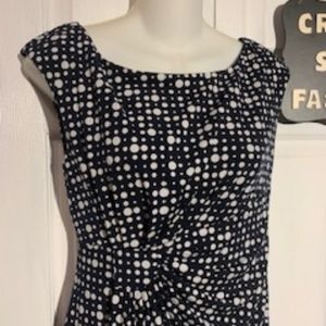 Connect Apparel black with with polka dot